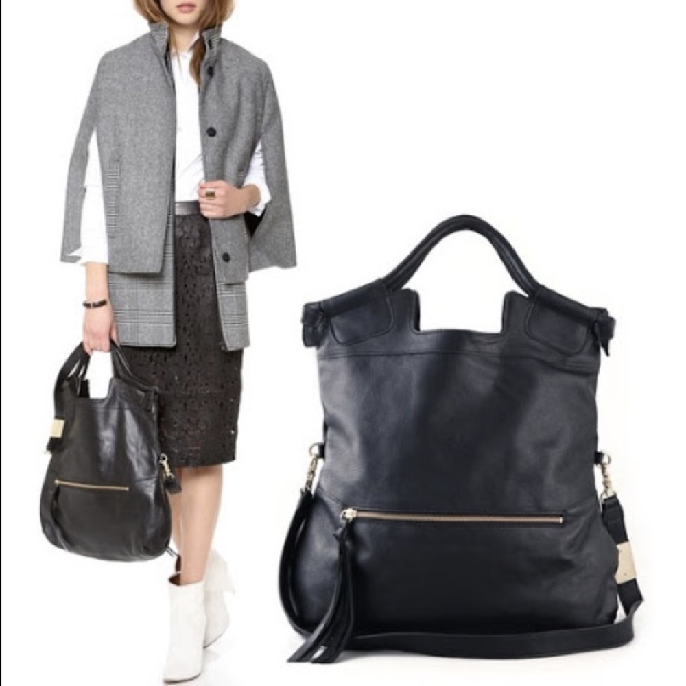 Foley + Corinna Mid City Tote - large leather hobo